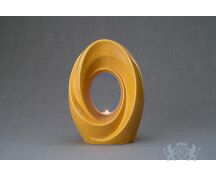 Keramische urn "The Passage Amber Yellow" foto 1