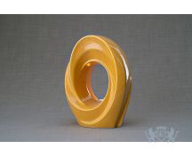 Keramische urn "The Passage Amber Yellow" foto 1