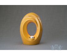 Keramische urn "The Passage Amber Yellow" foto 1