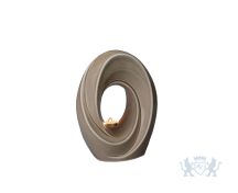 Keramische urn "The Passage Beige Grey" foto 1