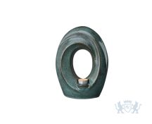 Keramische urn "The Passage Oily Green Melange" foto 1