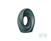 Keramische urn "The Passage Oily Green Melange" foto 1