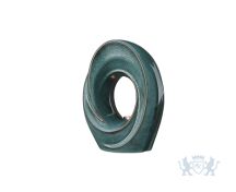 Keramische urn "The Passage Oily Green Melange" foto 1