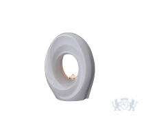 Keramische urn "The Passage White" foto 1