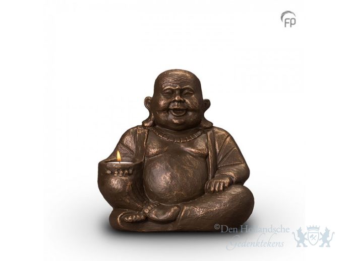 Keramische urn Buddha 1,5L foto 1