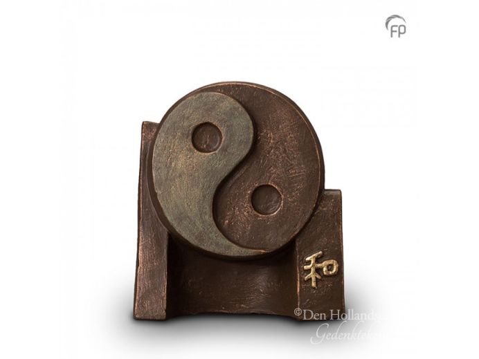 Keramische urn Yin-Yang foto 1