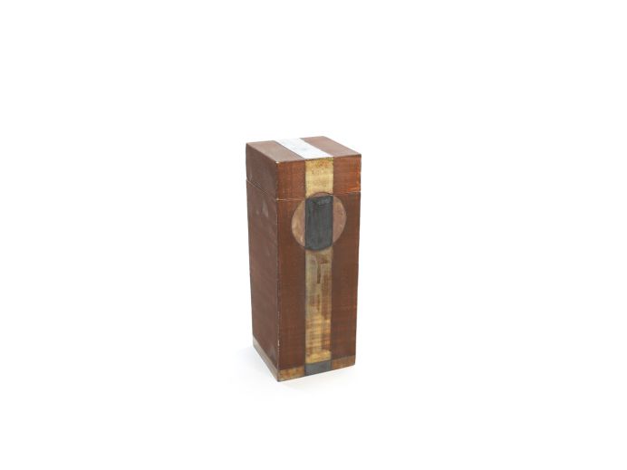 UBVSQU-16 | BROWN-TURQOISE | 12,5x12,5x33 cm - 3,5 l foto 1