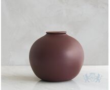 VEDA – handgemaakte eco urne in terracotta engobe foto 1