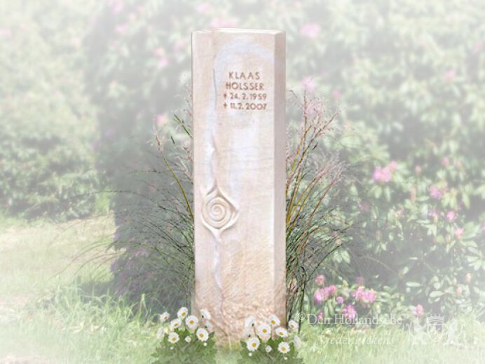 Urnenzuil - wit foto 1