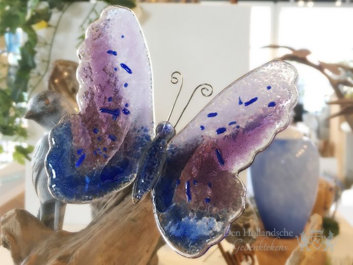 Vlinder van glas foto 1