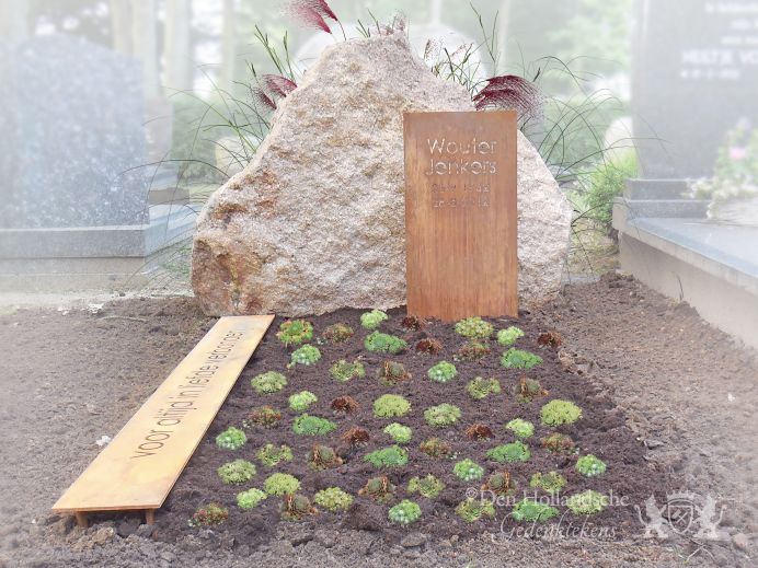 Zwerfkeien grafmonument foto 1